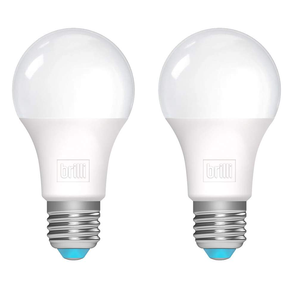 billig Nægte Maleri Charge Up 5000K LED A19 Light Bulbs - 60W, 75W, 100W - Brilli